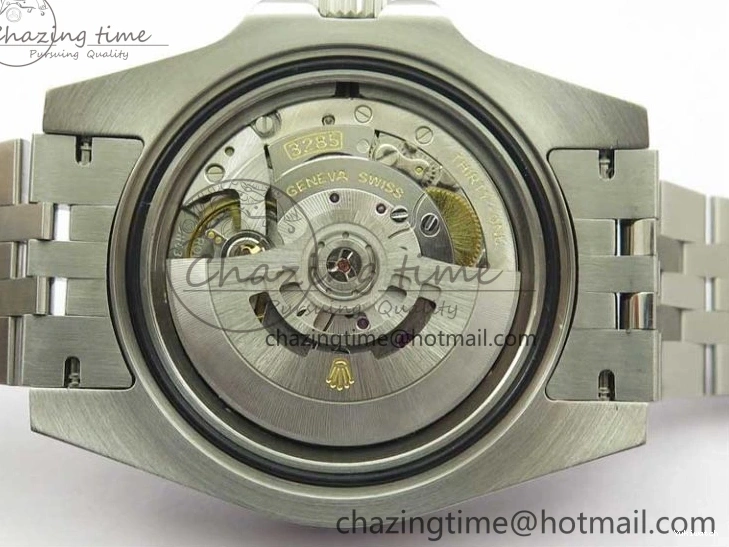 GMT-Master Blue 904L V3 Diamonds Jubilee Dial GMF Bracelet SA3285 II Steel On CHS White Bezel Black Edition Best 0330